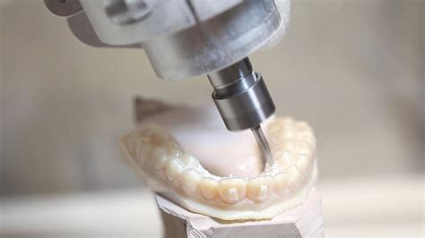 cnc crown making machine with a laser scanner|dental application cnc milling machine.